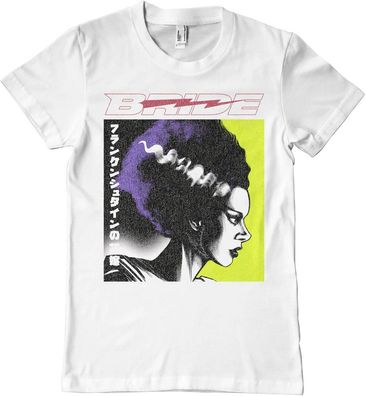 Universal Monsters Bride of Frankenstein T-Shirt White