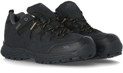Trespass Wanderschuhe Finley Low Cut - Male Low Cut Hiking Shoe Black