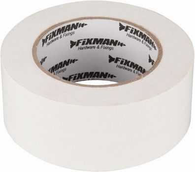 Fixman Absperr- und Klebebänder Extrarobustes Gewebeklebeband 50 mm x 50 m