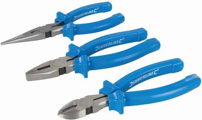 Silverline Zangen Zangen sortiert, 3-tlg. Satz 160 mm
