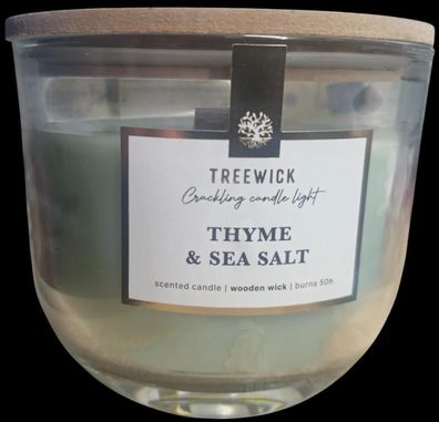 Treewick Duftkerze Thyme & Sea Salt