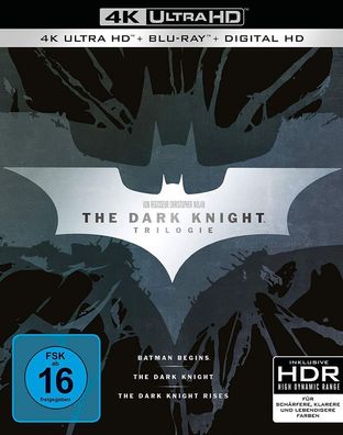 The Dark Knight Trilogy (Ultra HD Blu-ray & Blu-ray) - Univers