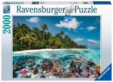 Ravensburger Puzzle Ein Tauchgang auf den Malediven (2000 Teil