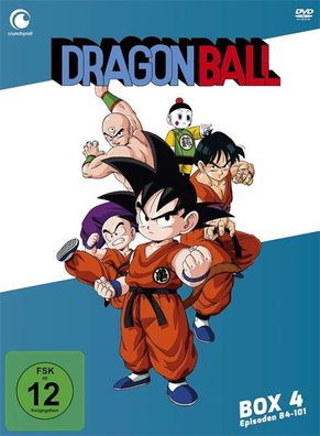 Dragonball - Die TV-Serie BOX #4 (DVD) 4Disc, Ep. 84-101 - AV