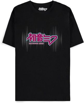 Hatsune Miku - Men's Short Sleeved T-Shirt (Unisex Fit) Black