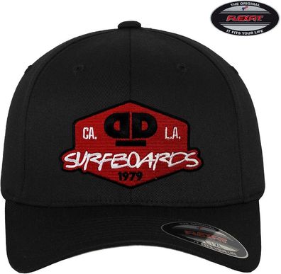 Dope &amp; Deep Surfboards Flexfit Cap Black