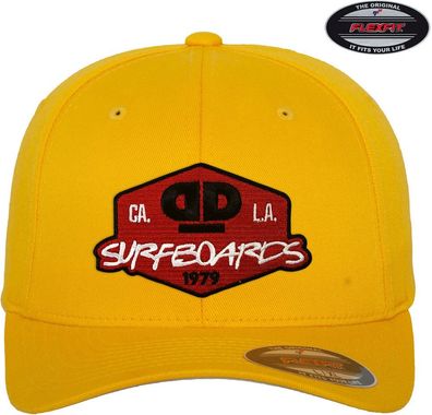 Dope &amp; Deep Surfboards Flexfit Cap Yellow