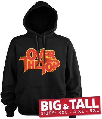 Over The Top Washed Logo Big &amp; Tall Hoodie Black