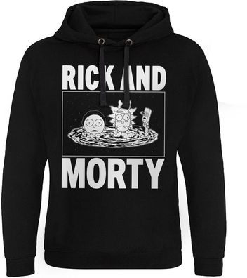 Rick And Morty Epic Hoodie Black