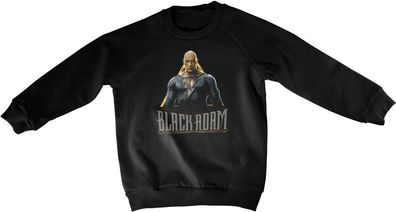 Black Adam Hero Kids Sweatshirt Kinder Black