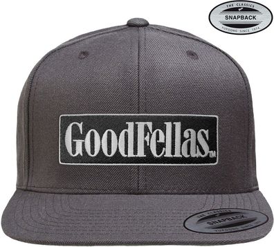 Goodfellas Logo Premium Snapback Cap Dark-Grey