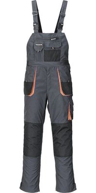 Terratrend Job Latzhose Dunkelgrau/Schwarz