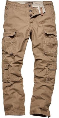 Vintage Industries Cargohose Pack Pants Dark Khaki