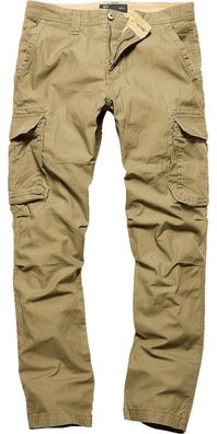 Vintage Industries Cargohose Reef Pants Sand