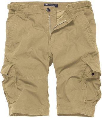 Vintage Industries Bermuda Cargostyle Terrance Shorts Dark Khaki