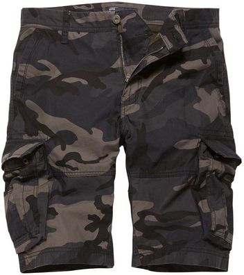 Vintage Industries Cargoshorts Rowing Shorts Dark Camo