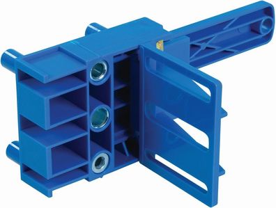 Silverline Holzbearbeitungszubehör Dübel-Bohrschablone 30 mm