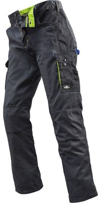 Uncle Sam Bundhose Beruf Schwarz/Royal/Limette