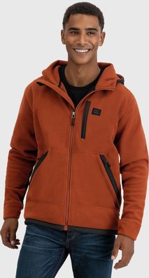 Vintage Industries Fleecejacke Vitor Hollow Fibre Fleece Brick