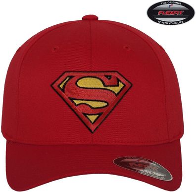 Superman Flexfit Cap Red