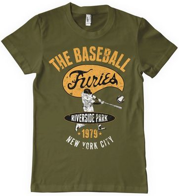 The Warriors Furies Riverside Park T-Shirt Olive