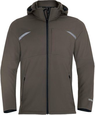 Uvex Softshelljacke SuXXeed Craft Grün, Khaki