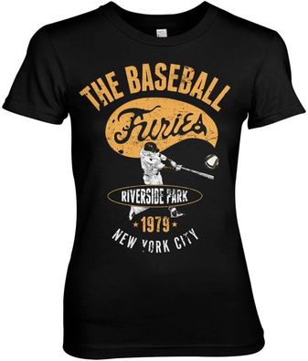 The Warriors Furies Riverside Park Girly Tee Damen T-Shirt Black