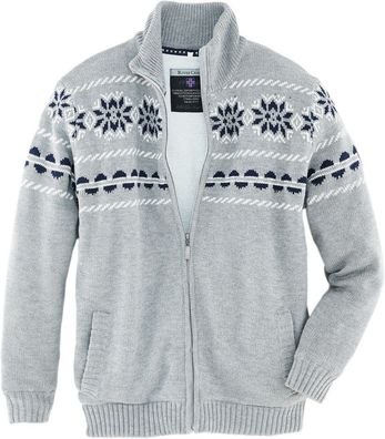 River Creek Strickcardigan Hellgrau