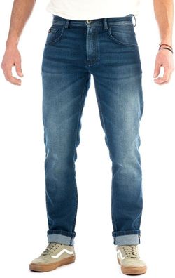 Riding Culture by Rokker Motorrad Hose Tapered Slim Men Blue