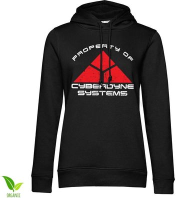 Terminator Cyberdyne Systems Girls Damen Hoodie Black