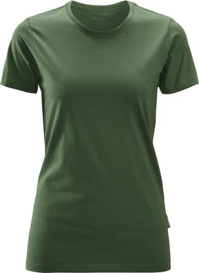 Snickers Damen Arbeitsshirt Damen T-Shirt Waldgrün