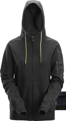Snickers Damen Arbeitspullover SWW Logo Damen Hoodie mit Reißverschluss