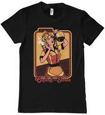 Steven Rhodes Coping With Stress T-Shirt Black