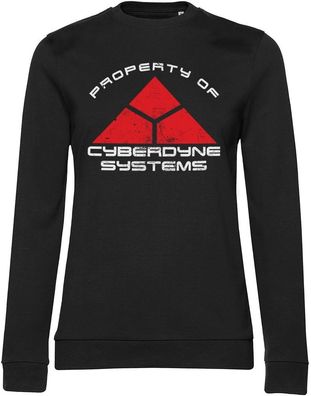 Terminator Cyberdyne Systems Girly Damen Sweatshirt Black