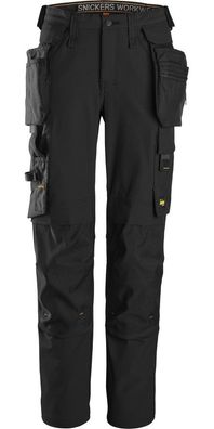 Snickers Damen Arbeitshose AllroundWork Damenhose mit abnehmbaren Holstertaschen