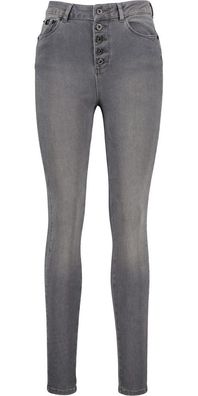 Alife &amp; Kickin Damen Jeanshose LeonoraAK DNM Q Pants Steal Denim Heavy Washed