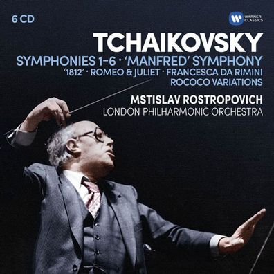 Peter Iljitsch Tschaikowsky (1840-1893): Symphonien Nr.1-6 - Warner Cla 9029586924