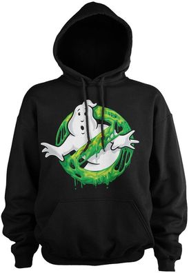 Ghostbusters Slime Logo Hoodie Black