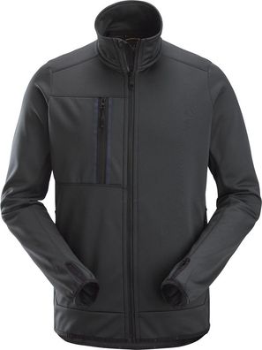 Snickers Fleecejacke AllroundWork, Fleece Arbeitsjacke mit Reißverschluss Stahlgrau