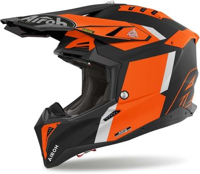 Airoh Motorrad Crosshelm Aviator 3 Glory Orange Matt