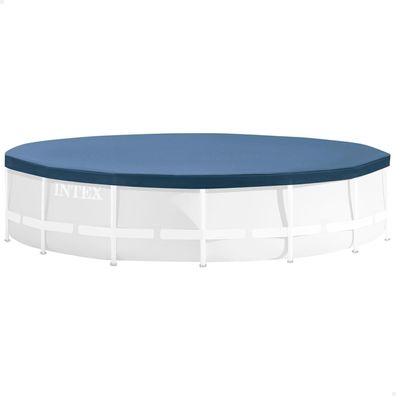 Intex Round Pool Cover - Poolabdeckplane Ø 457 cm für Metal & Prism Frame Pool (28032
