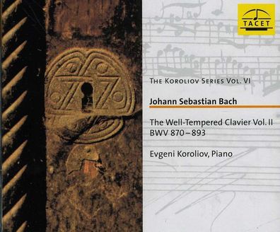 Johann Sebastian Bach (1685-1750): Das Wohltemperierte Klavier