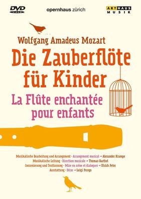 Mozart - Die Zauberflöte für Kinder - Monarda Music - (DVD Vi