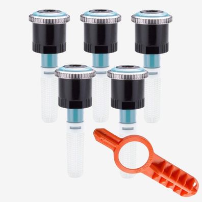 5x Hunter Rotator Düse MP 1000 210°-270° Wurfweite v. 2,5 - 4,5 m + Einstellschlüssel