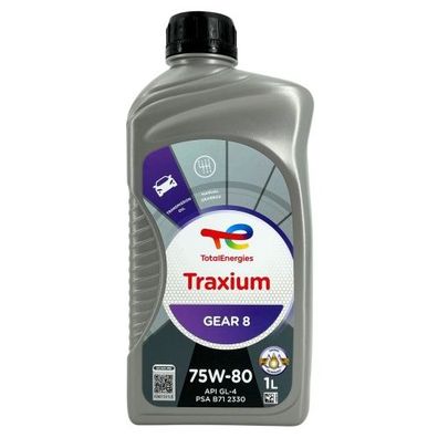 Total Traxium Gear 8 75W-80 1 Liter