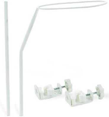 Best For Kids Baldachinstange fürs Babybett , Sichere Klemme , Stilvoll & gemütlich