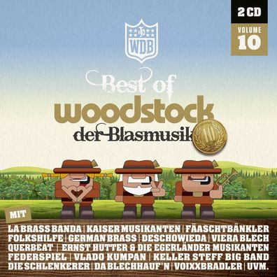 Various Artists: Woodstock der Blasmusik-Vol.10 - - (CD / B)