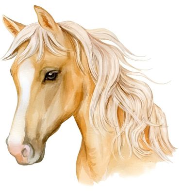 Pferd Horse 14x10cm Essbar Tortenaufleger Torte Tortenbild Zuckerbild