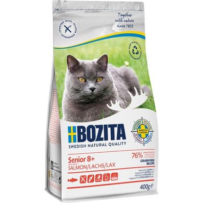 Bozita Grain free Senior 8+ Salmon 2 x 400g