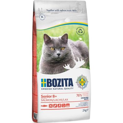 Bozita Grain free Senior 8+ Salmon 2 x 2 kg